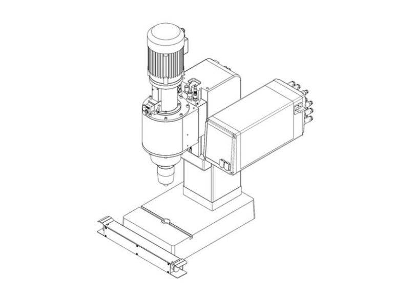 Baltec bench top orbital riveting machine with hpp process control