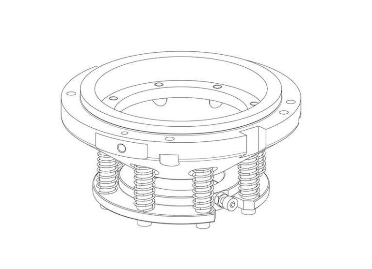 BalTec drawing of a downholder