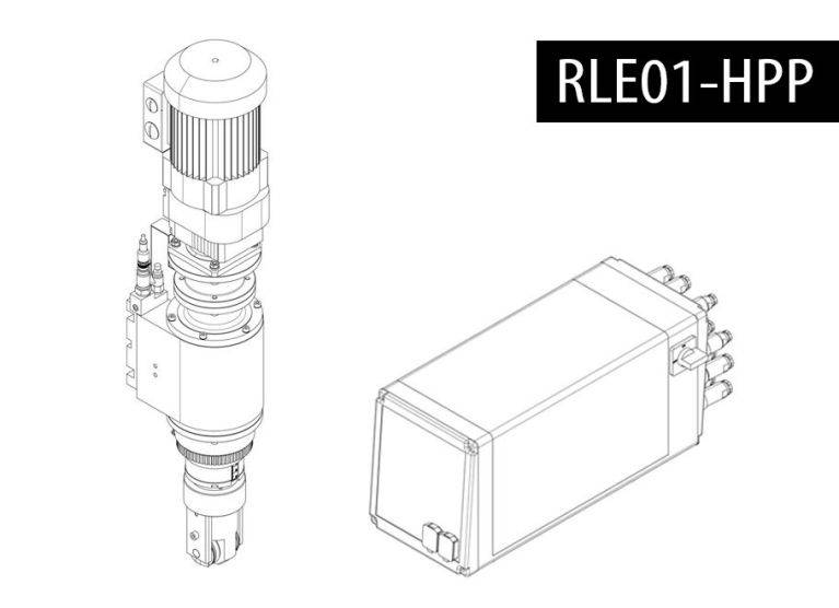采用 HPP-01 的 RLE 25 辊子成型单元的 BalTec 图形
