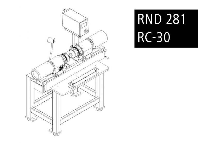 BalTecs 卧式双径向铆接机 RND 281，带基于时间的控制 RC-30