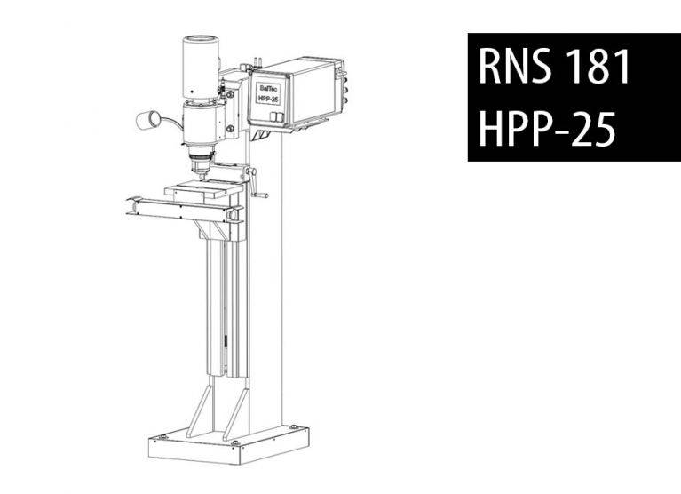 BalTec 径向基座铆接机 181 型，带过程控制 HPP-25