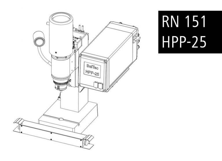 BalTec 径向铆接机 151 型，带过程控制 HPP-25