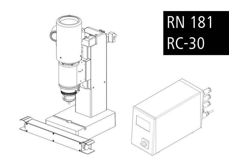 BalTec 径向铆接机 181 型，带基于时间的控制 RC-30