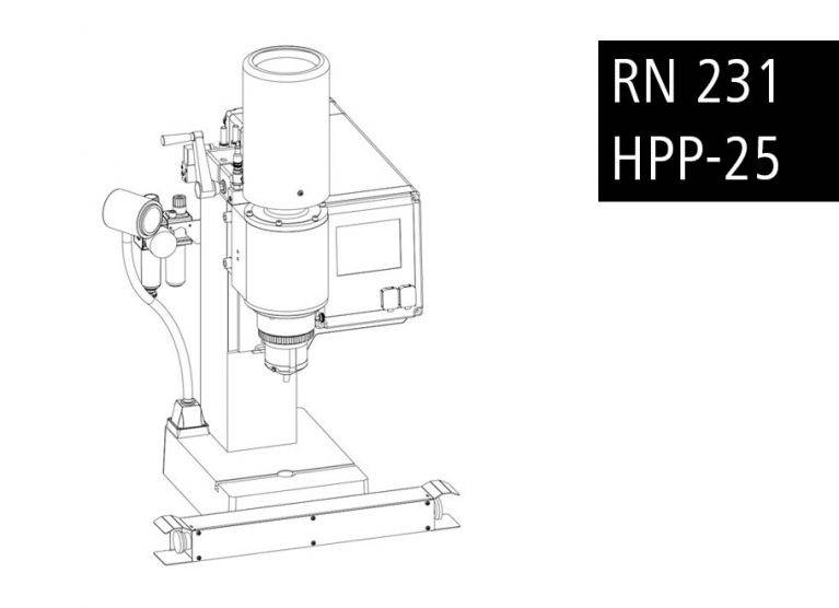 BalTec 径向铆接机 231 型，带过程控制 HPP-25