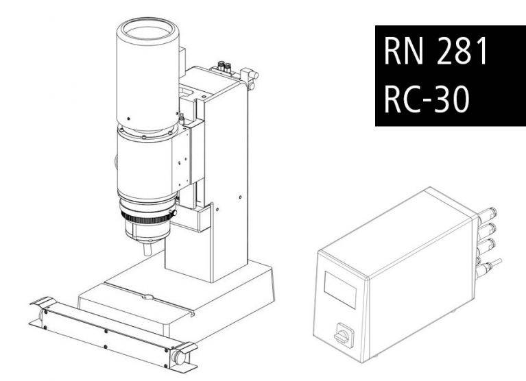BalTec 径向铆接机 281 型，带基于时间的控制 RC-30
